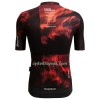 Cykeltøj + Cykelshorts Santini 2023 Paris-Roubaix Hell of the North Rød Sort